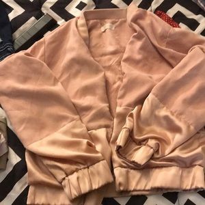 Soft light pink jacket